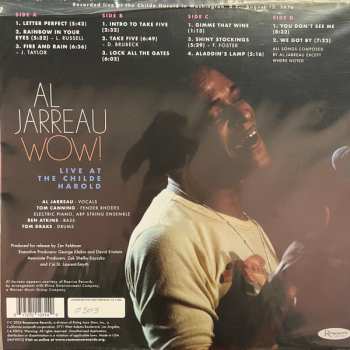 2LP Al Jarreau: Wow! (Live At The Childe Harold) LTD | NUM