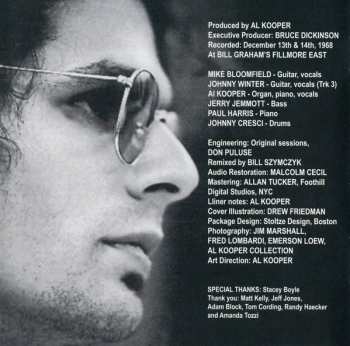 CD Mike Bloomfield: Fillmore East (The Lost Concert Tapes 12/13/68)