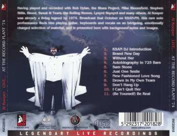 CD Al Kooper: Live ... At The Record Plant '74