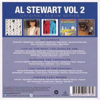5CD/Doos Al Stewart: Original Album Series Volume 2