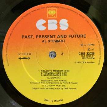 LP Al Stewart: Past, Present & Future