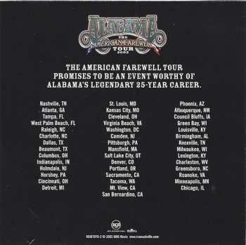 CD Alabama: In The Mood: The Love Songs-Sampler