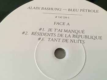 2LP Alain Bashung: Bleu Pétrole