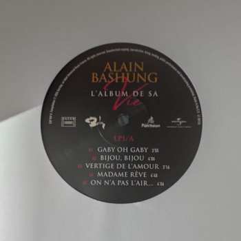 2LP Alain Bashung: L'album De Sa Vie