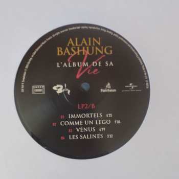 2LP Alain Bashung: L'album De Sa Vie