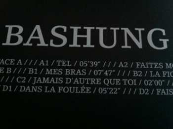 2LP Alain Bashung: L'Imprudence