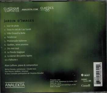 CD Alain Lefèvre: Jardin D'Images