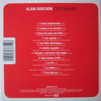 4CD/Doos Alain Souchon: 4 Albums