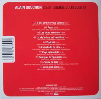 4CD/Doos Alain Souchon: 4 Albums