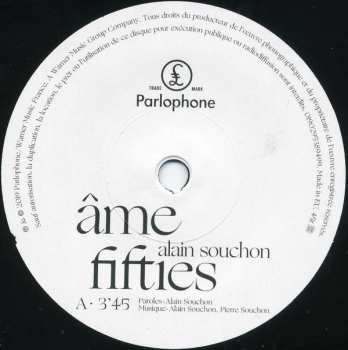 SP Alain Souchon: Âme Fifties / Presque LTD
