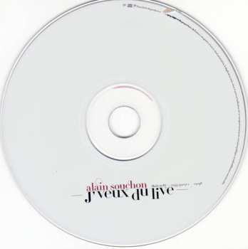 CD Alain Souchon: J'Veux Du Live