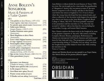 2CD David Skinner: Anne Boleyn's Songbook