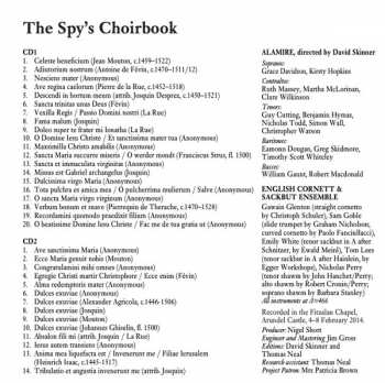 2CD David Skinner: The Spy's Choirbook: Petrus Alamire & The Court Of Henry VIII