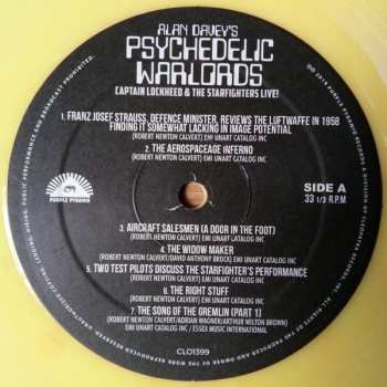 LP The Psychedelic Warlords: Captain Lockheed & The Starfighters Live! LTD | CLR