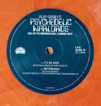 2LP The Psychedelic Warlords: Hall Of The Mountain Grill Live (London 2014) LTD | CLR