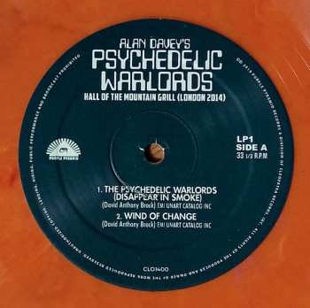 2LP The Psychedelic Warlords: Hall Of The Mountain Grill Live (London 2014) LTD | CLR