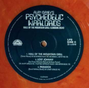 2LP The Psychedelic Warlords: Hall Of The Mountain Grill Live (London 2014) LTD | CLR