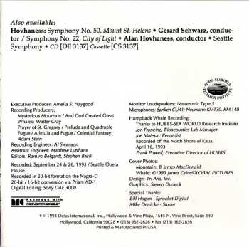 CD Gerard Schwarz: Mysterious Mountain / And God Created Great Whales