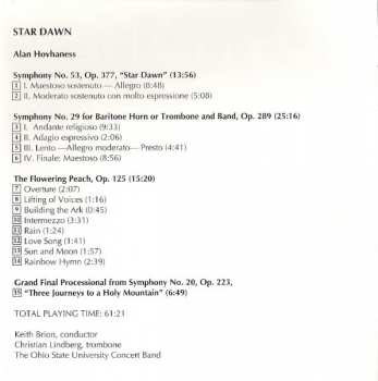 CD Alan Hovhaness: Star Dawn