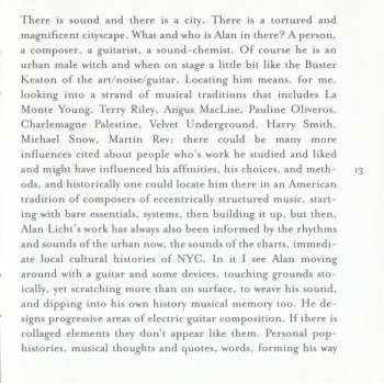 2CD Alan Licht: A New York Minute