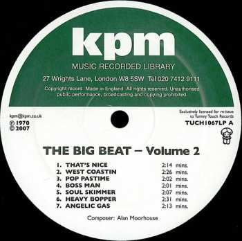 LP Alan Moorhouse: The Big Beat - Volume 2