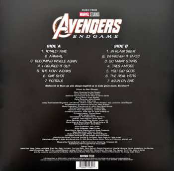 LP Alan Silvestri: Avengers: Endgame CLR