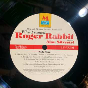 LP Alan Silvestri: Who Framed Roger Rabbit (Original Motion Picture Soundtrack)