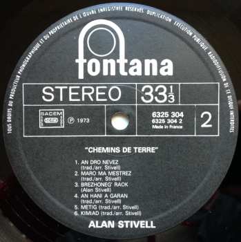 LP Alan Stivell: Chemins De Terre