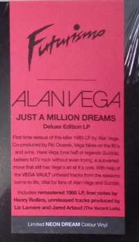 LP Alan Vega: Just A Million Dreams CLR | LTD