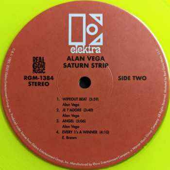 LP Alan Vega: Saturn Strip CLR | LTD