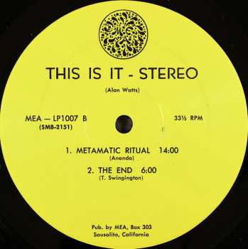 LP Alan Watts: This Is IT