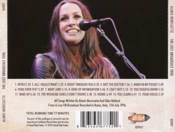 CD Alanis Morissette: The Lost Broadcast 1996