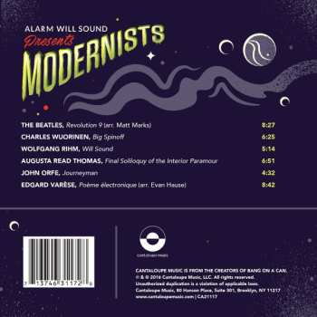 CD Alarm Will Sound: Alarm Will Sound Presents Modernists