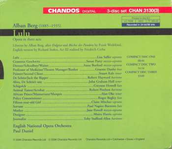3CD/Doos Alban Berg: Lulu