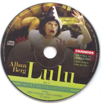 3CD/Doos Alban Berg: Lulu
