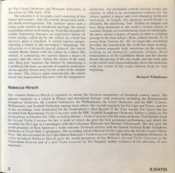 CD Alban Berg: Violin Concerto, Lyric Suite, Three Orchestral Pieces