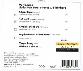 CD Richard Strauss: Verlangen