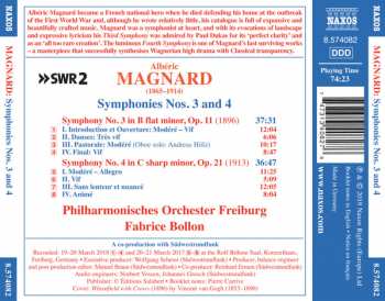 CD Alberic Magnard: Symphonies Nos. 3 And 4