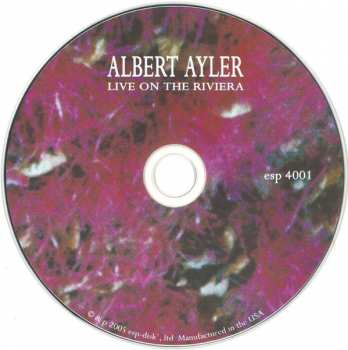 CD Albert Ayler Quintet: Live On The Riviera