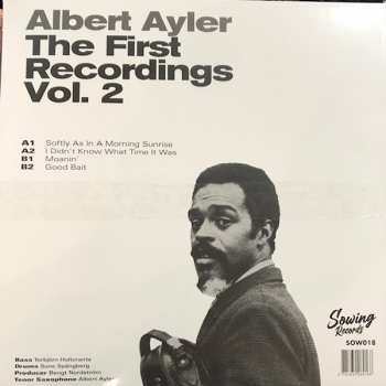 LP Albert Ayler: The First Recordings Vol. 2 CLR