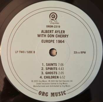 4LP/Doos Don Cherry: Europe 1964 LTD