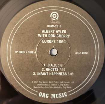 4LP/Doos Don Cherry: Europe 1964 LTD