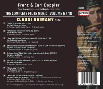 CD Albert Franz Doppler: The Complete Flute Music - Volume 6 / 10