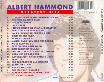 CD Albert Hammond: Greatest Hits