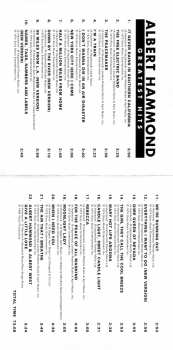 CD Albert Hammond: Greatest Hits