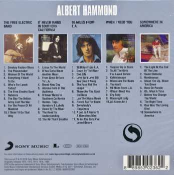 5CD/Doos Albert Hammond: Original Album Classics