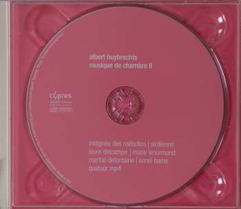 CD Quatuor MP4: Musique De Chambre II | Intégrale Des Mélodies | Sicilienne
