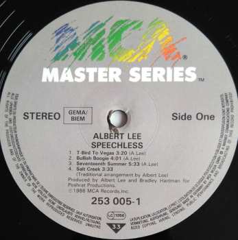 LP Albert Lee: Speechless