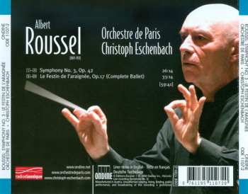 CD Orchestre De Paris: Symphony No. 3 • Le Festin de L'Araignée