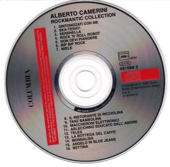 CD Alberto Camerini: Rockmanticollection (1980-1986)